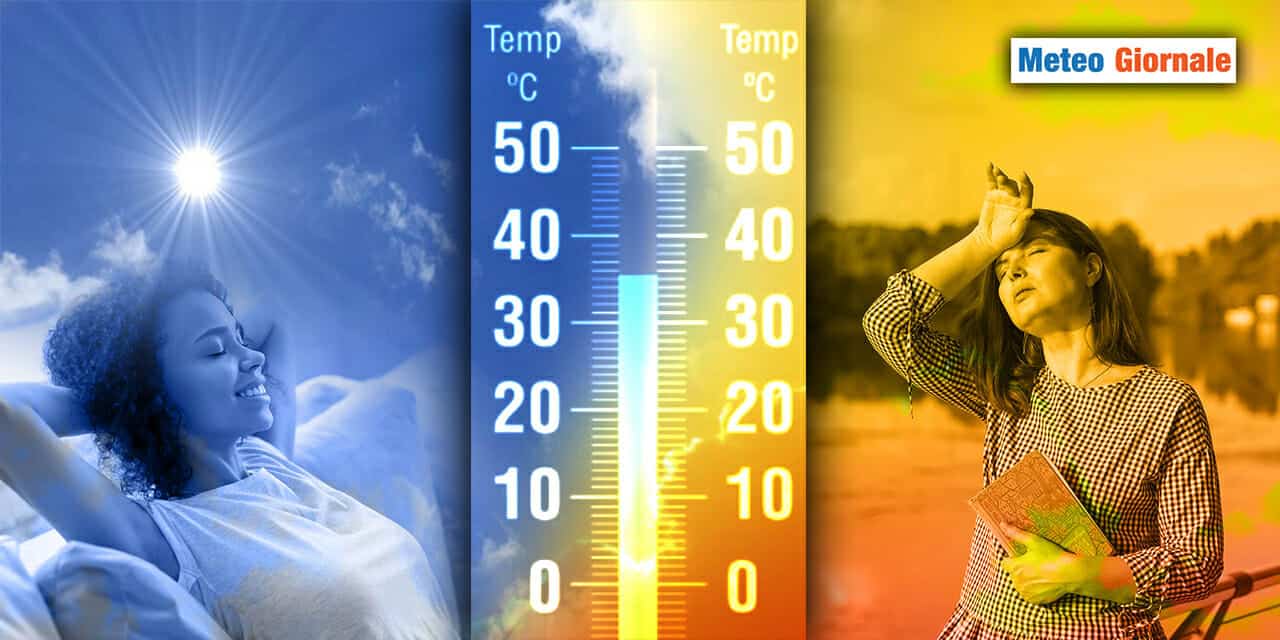TEMPERATURE dalle stelle alle stalle nella svolta meteo di SETTEMBRE