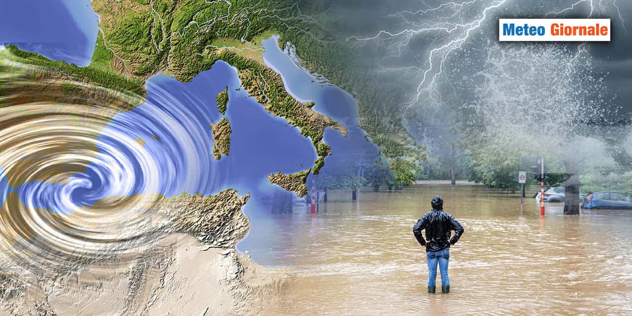Il METEO estremo del Mediterraneo preoccupa sempre di più