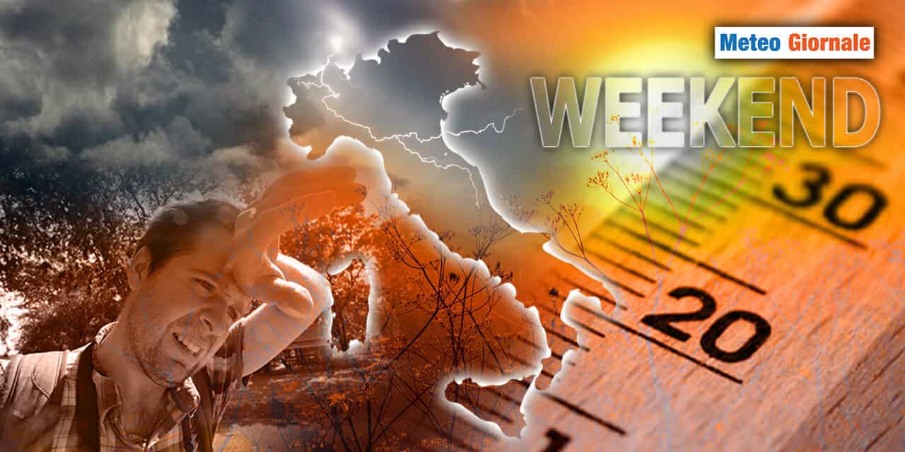 Meteo: prossimo Weekend tra Temporali, Grandine e un'Estate che non molla!