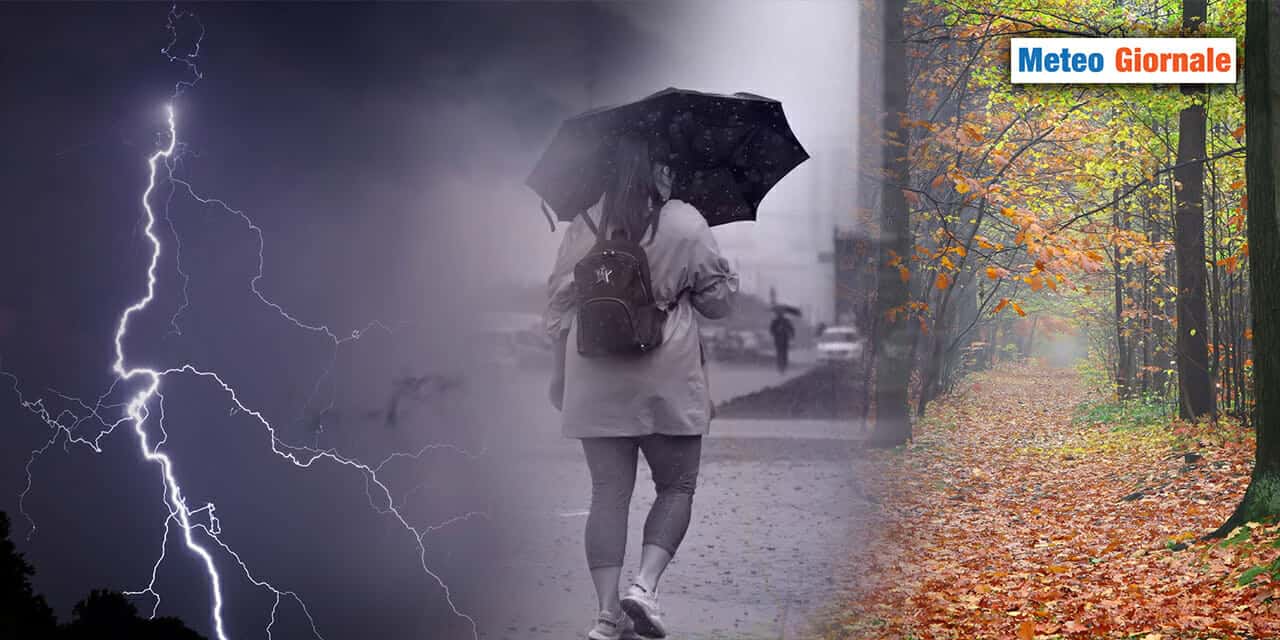 Tornano i TEMPORALI: pian piano inizierà la crisi meteo