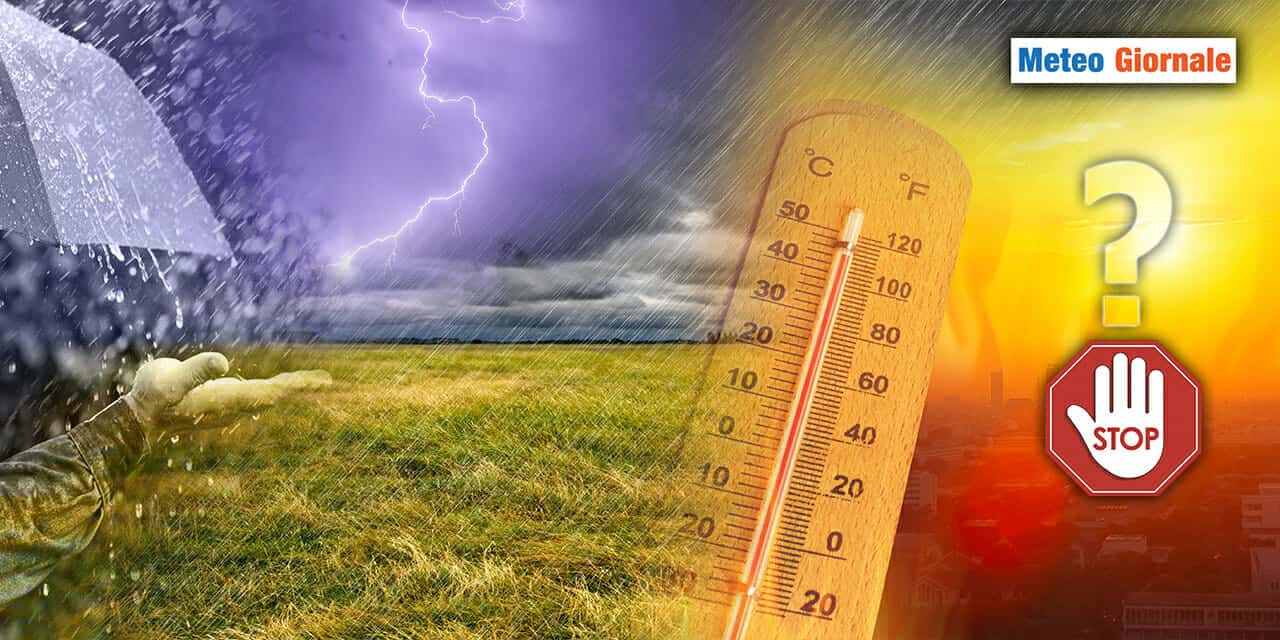 Meteo: Arrivano Temporali e Grandine. Vediamo se sarà la fine dell’Estate