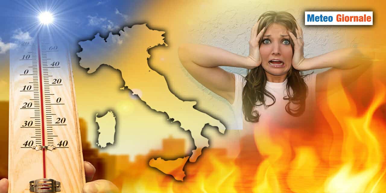 METEO 15 giorni: il caldo non molla la presa