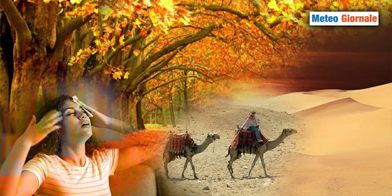 Non c'è METEO autunnale che tenga con l'anticiclone africano