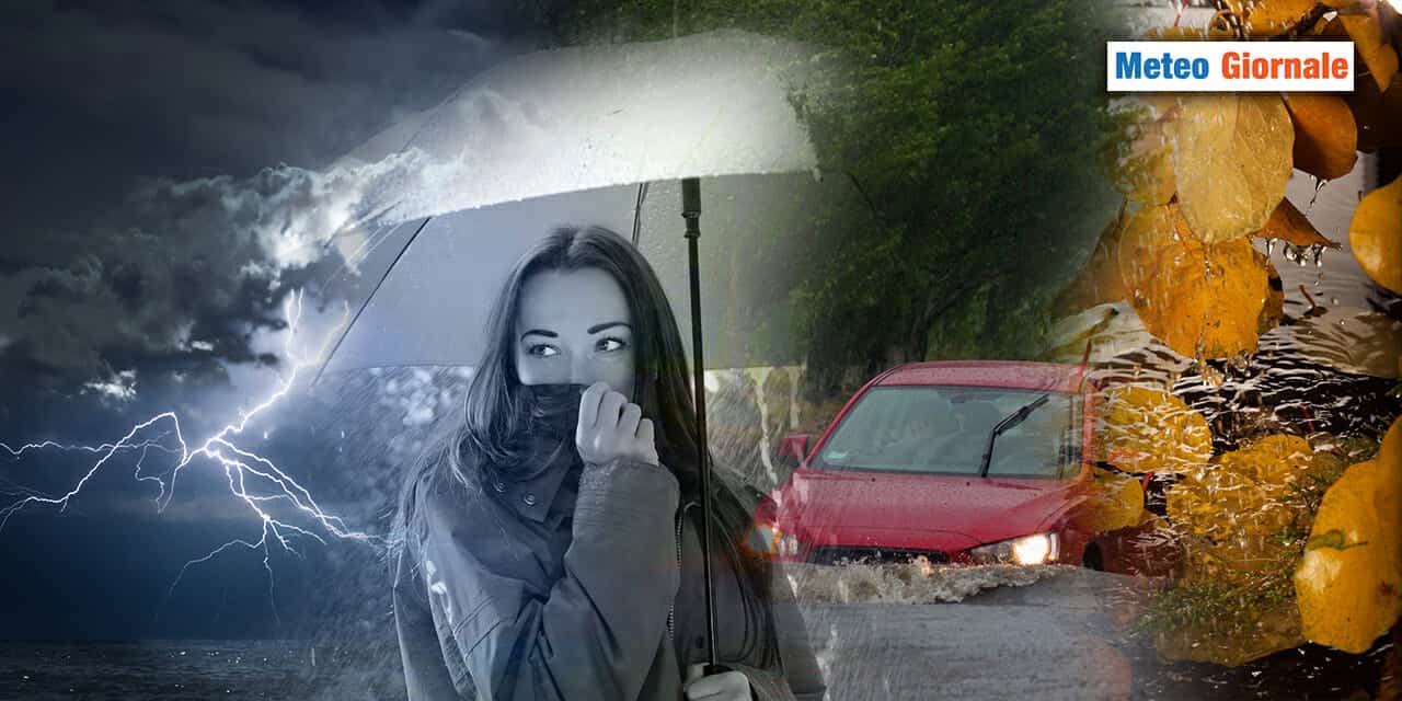 E' vero meteo d'AUTUNNO, è super maltempo