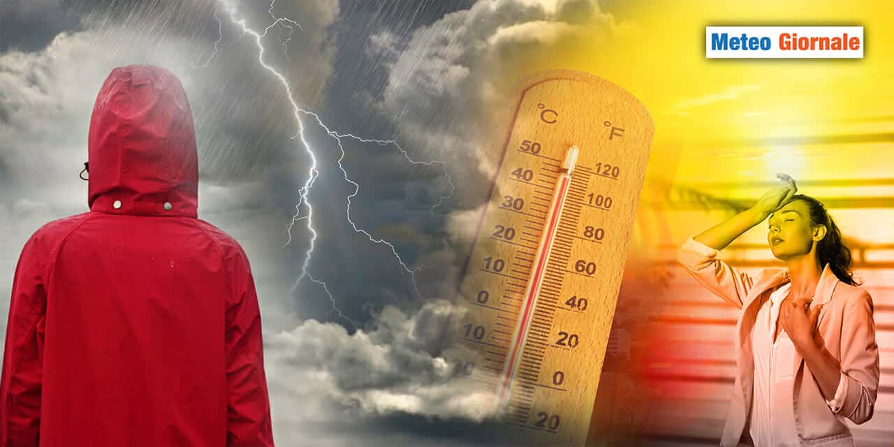 METEO 15 giorni: dal caldo anomalo al forte maltempo