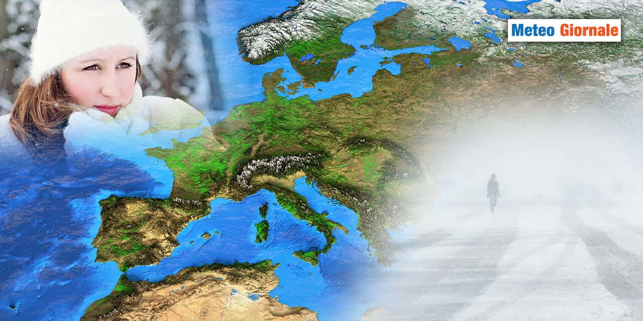 Proiezioni stagionali invernali: il meteo in Europa