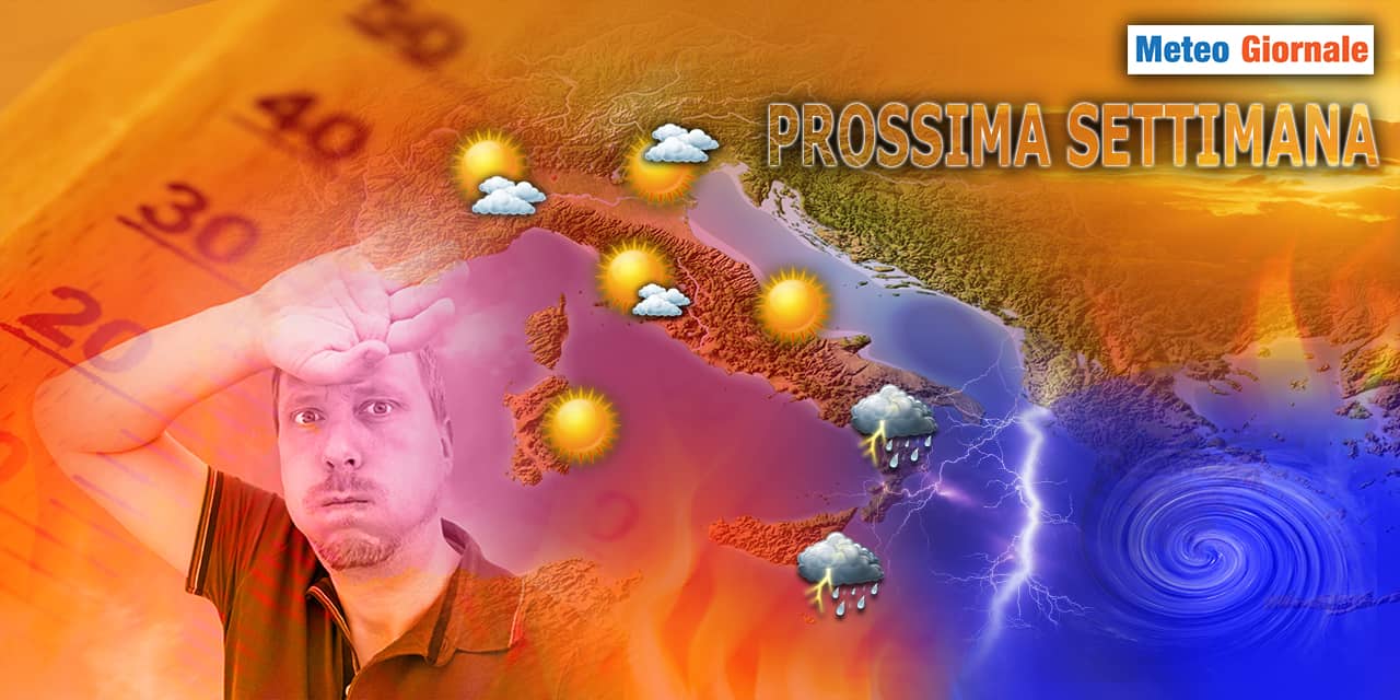 Meteo Prossima Settimana: Sole, molto Caldo, ma con qualche minaccia