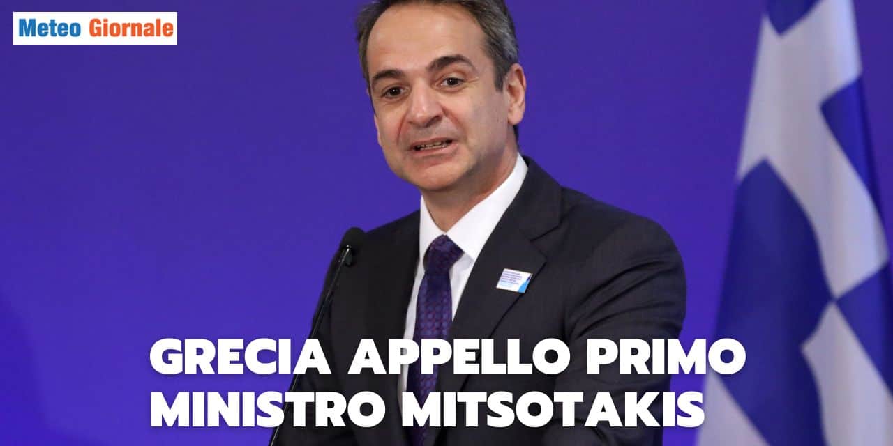 Meteo estremo: la GRECIA è SOTTO un cataclisma. Appello ai cittadini del Primo Ministro Mitsotakis