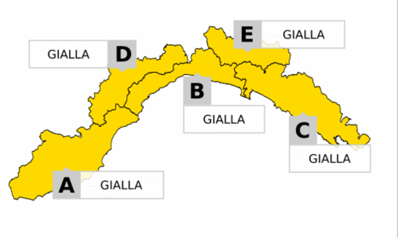 Allerta Meteo Liguria per il 18 Settembre 2023