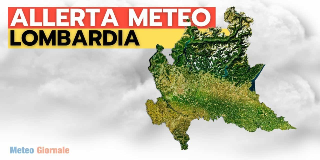 Allerta Meteo Lombardia dalla Protezione Civile per oggi e domani 21 Settembre