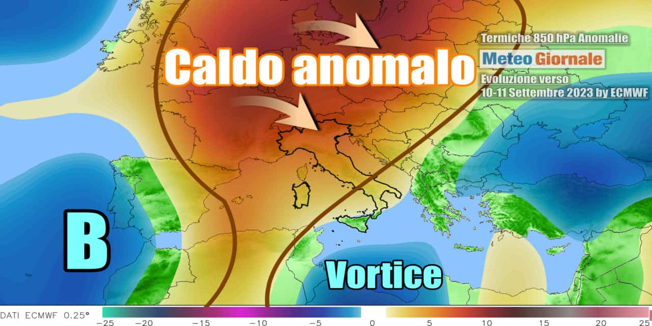 Meteo con nuovo ribaltone, anticiclone africano si espande verso l’Italia