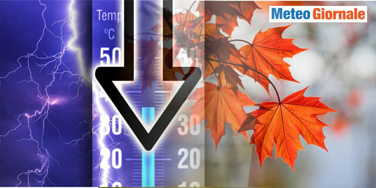 Meteo: caldo africano in ritirata, sta per piombare l’Autunno