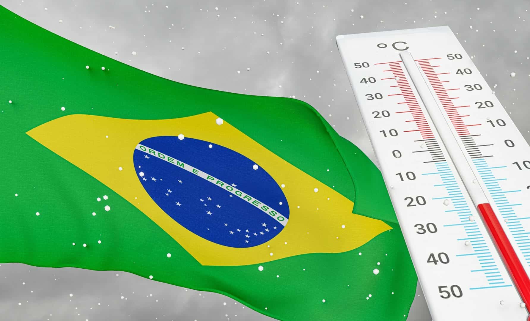 Estremo sud del Brasile, dopo il caldo estivo (ma è inverno), ora tempeste