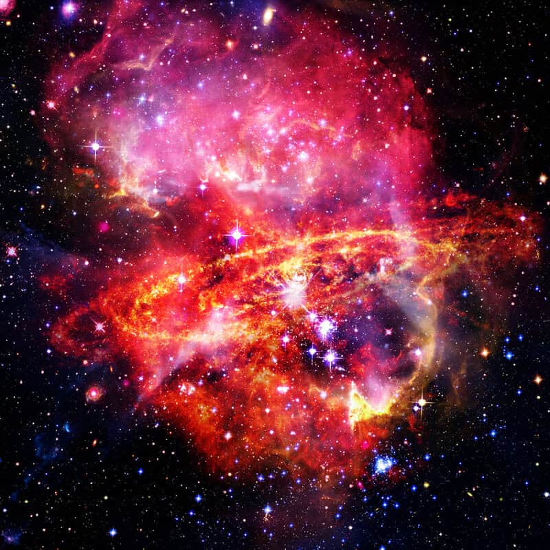 Immortalato il campo magnetico più lontano di una galassia