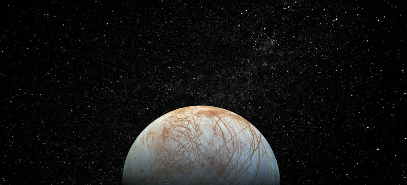 Nuove ricerche suggeriscono una lenta evoluzione per la luna Europa di Giove
