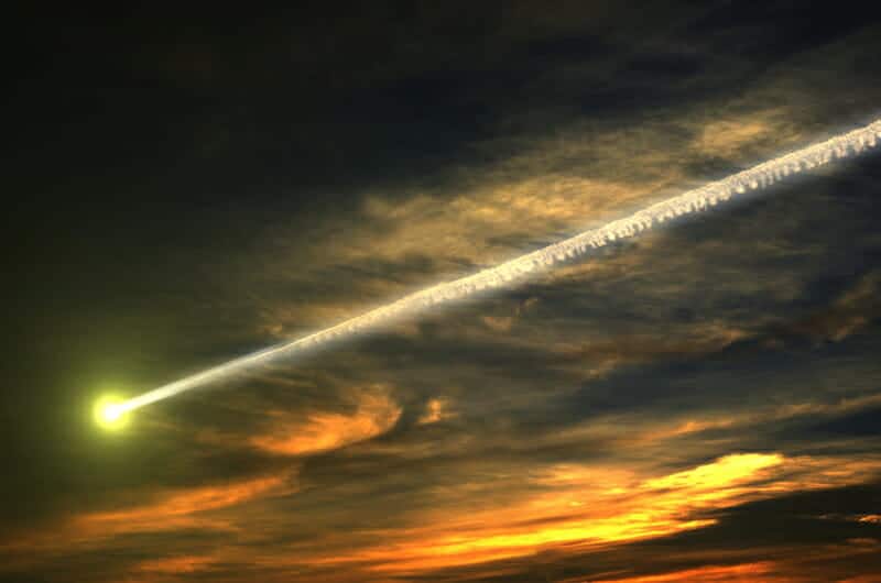 Esplosione di un meteorite molto luminoso sopra Bariloche-Argentina