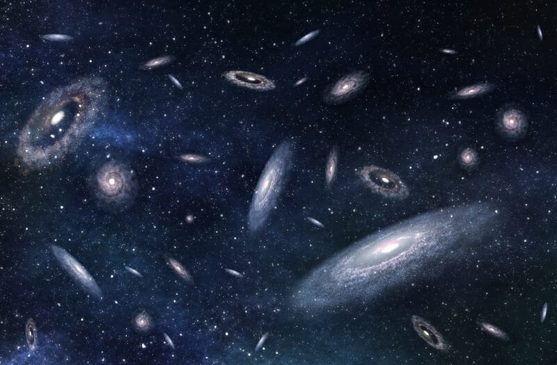 Scoperte nuove prove dell’esistenza di⁢ materia oscura fredda in una galassia‍ matrioska