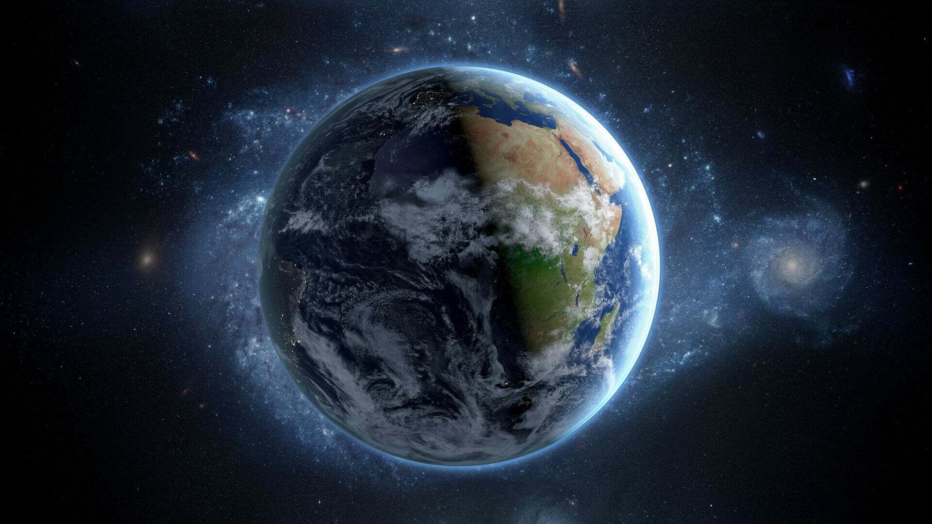La bellezza naturale della Terra vista dallo spazio