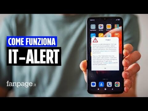 IT-Alert, servizio di pubblica utilità della Protezione Civile, ma a taluni non piace. Ma...