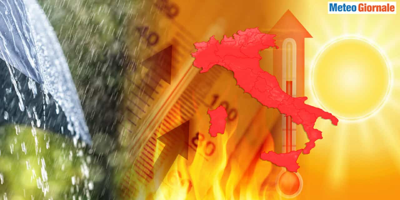 Meteo: dal grande caldo all’Autunno improvviso, arriva svolta in anticipo