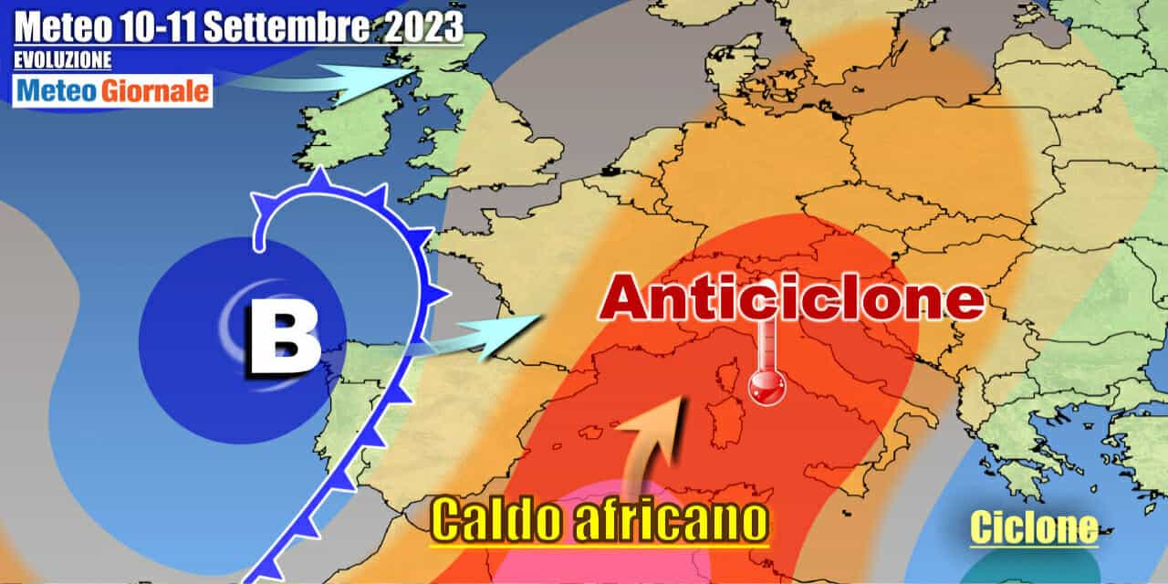 Meteo Italia: estate con caldo intenso all’apice, ma novità in vista