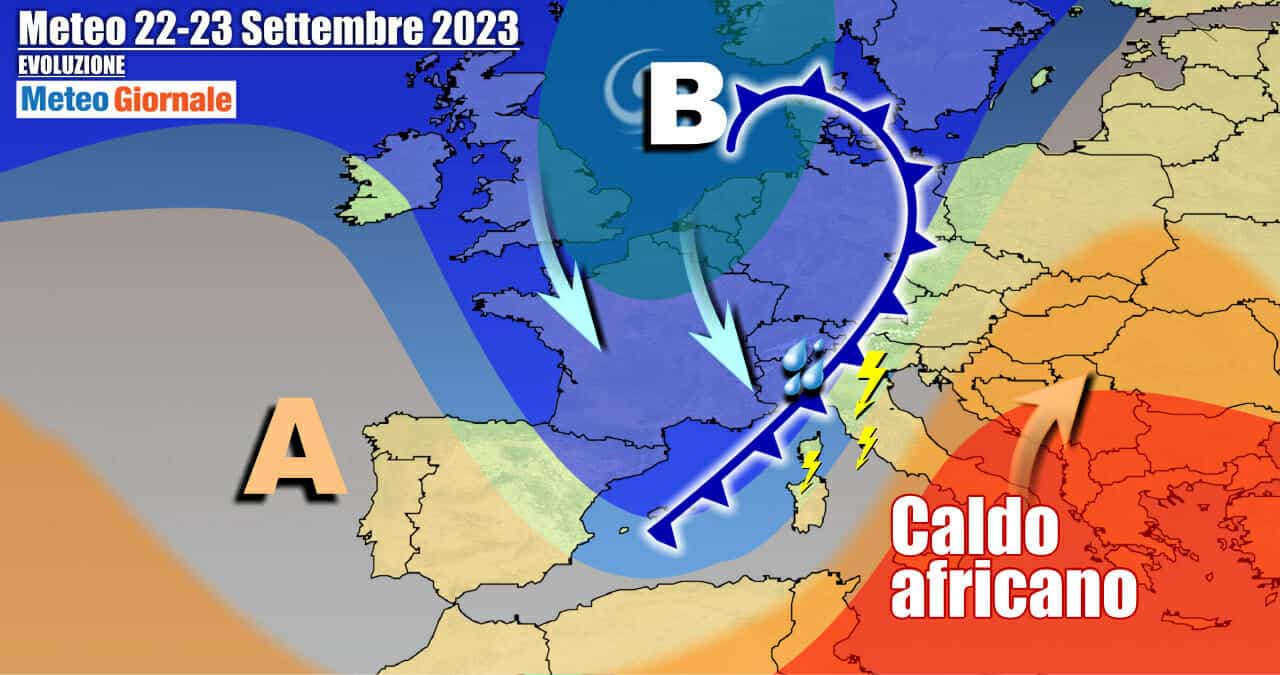 Meteo Italia: assalto di temporali e poi persino un ciclone, stop Estate