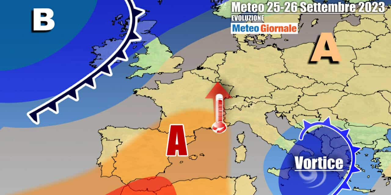 Meteo Italia: vortice autunnale sino a inizio settimana, poi cambia tutto