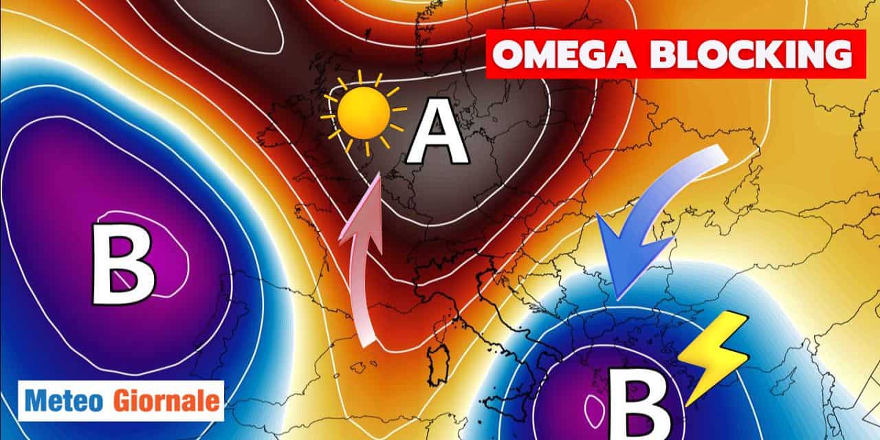 Meteo: il famigerato anticiclone ad OMEGA, ecco le conseguenze