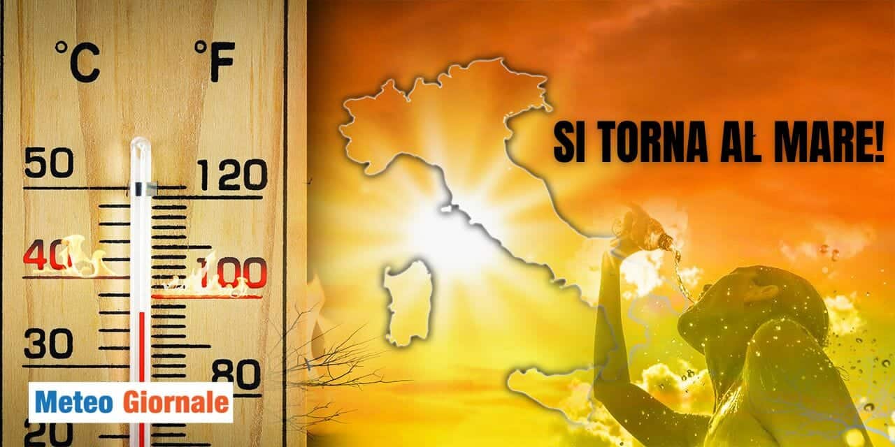 Meteo: giorni e giorni di caldo tra settembre e ottobre!