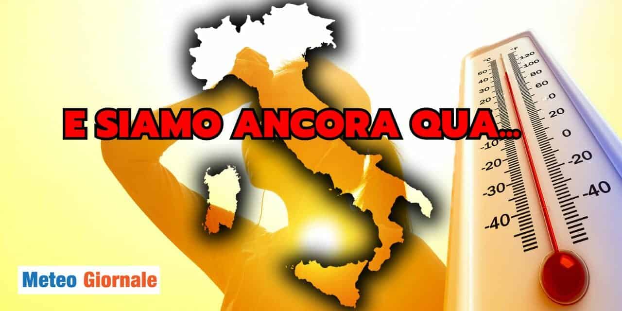 Meteo Italia: che disastro per l'autunno, torna il gran caldo!