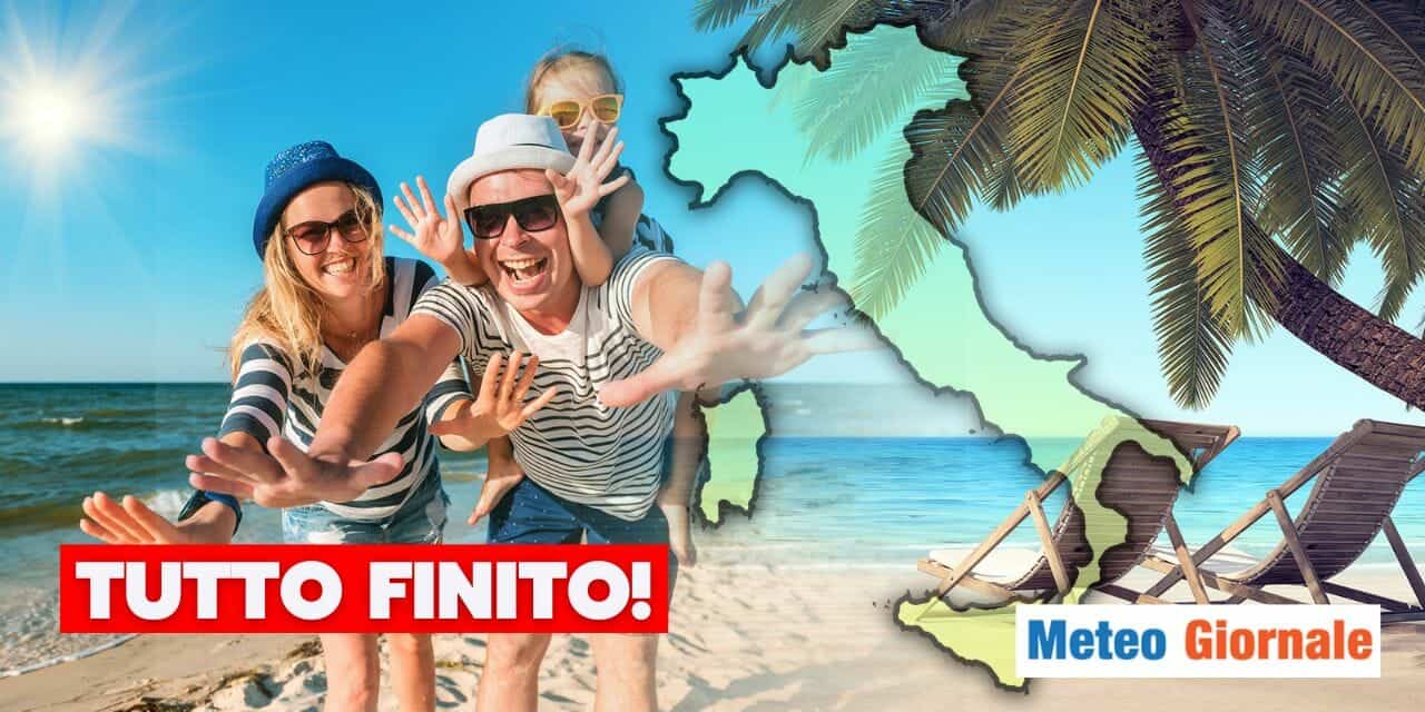 Meteo: che stravolgimento! Fine totale del caldo?
