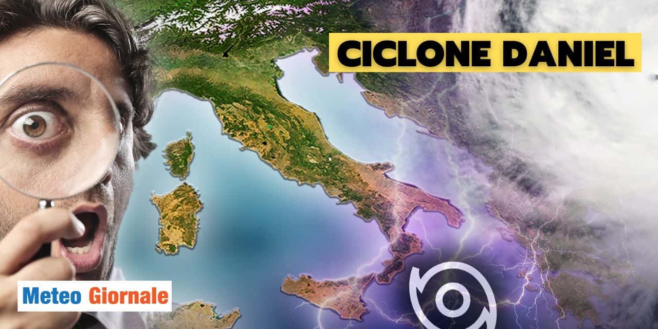 Meteo: ciclone Daniel tra Italia e Grecia, è allerta massima