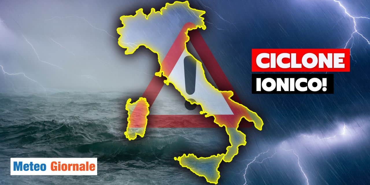 Meteo: profondo CICLONE per giorni ad un passo dall’Italia