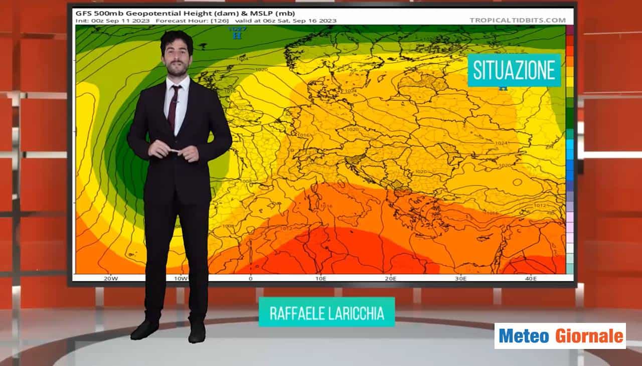 Meteo domani: nubi e temporali tra tanto caldo! [VIDEO]