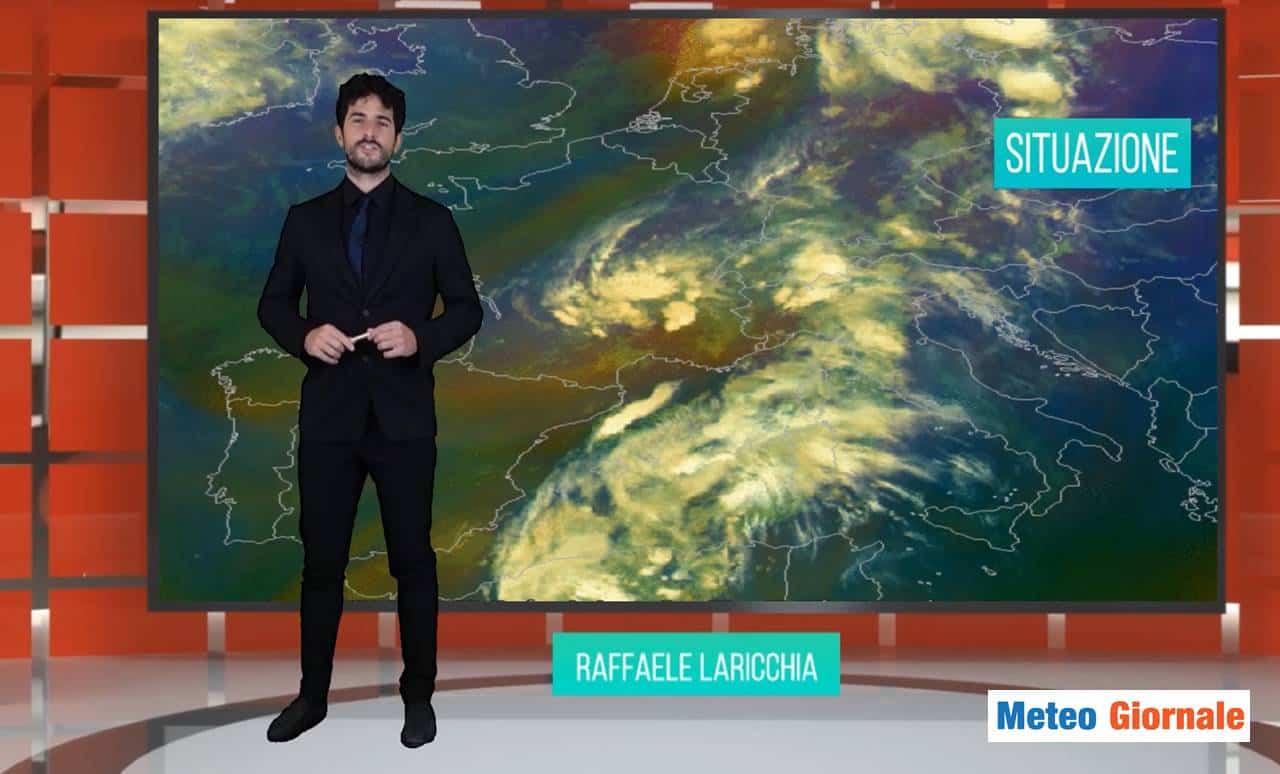 Meteo domani: fronte caldo con nubi e qualche temporale! [VIDEO]