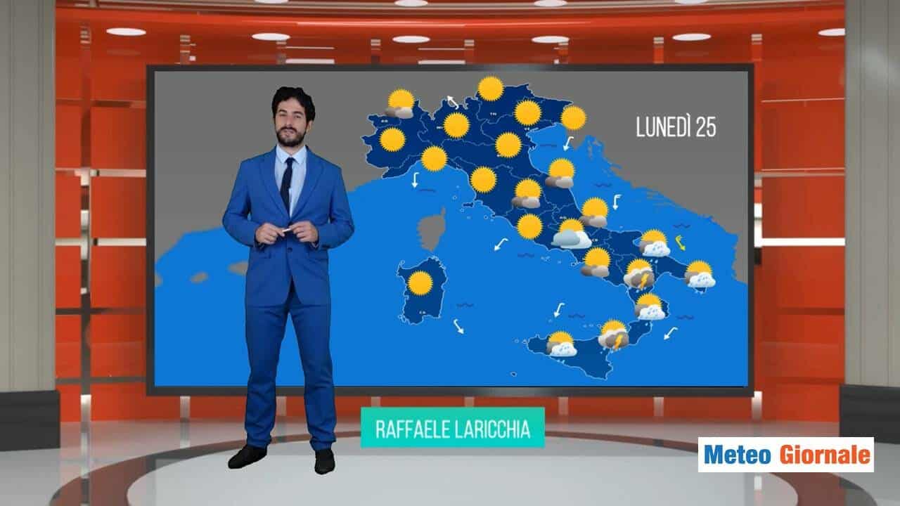 Meteo domani: inizio di settimana tra Sole e maltempo [VIDEO]