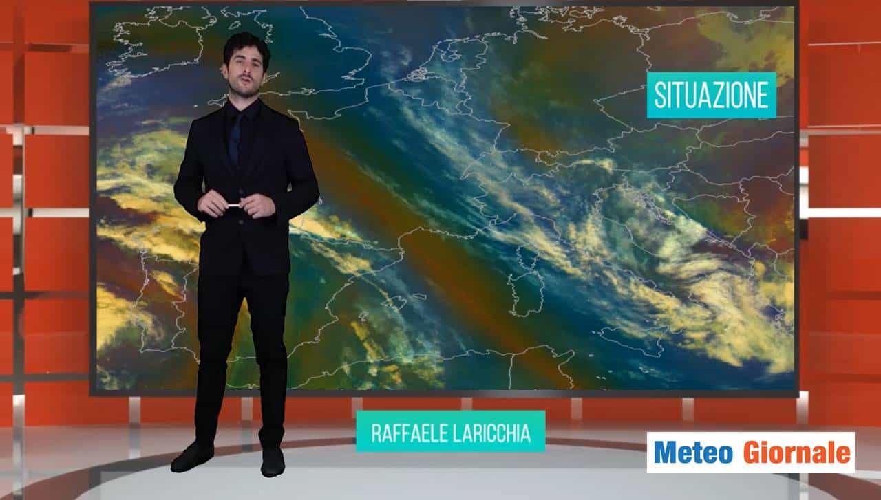 Meteo domani: primi effetti del ciclone ionico [VIDEO]