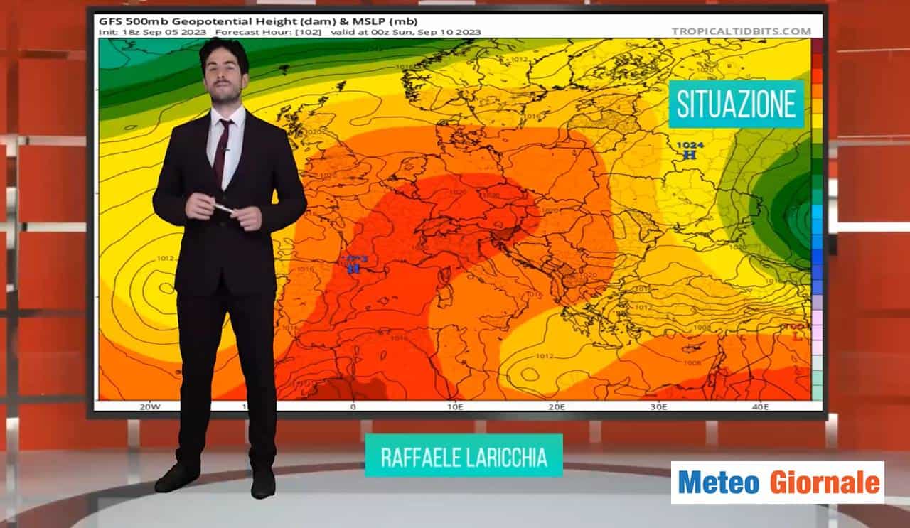 Meteo domani: ultimi sussulti del ciclone ionico [VIDEO]