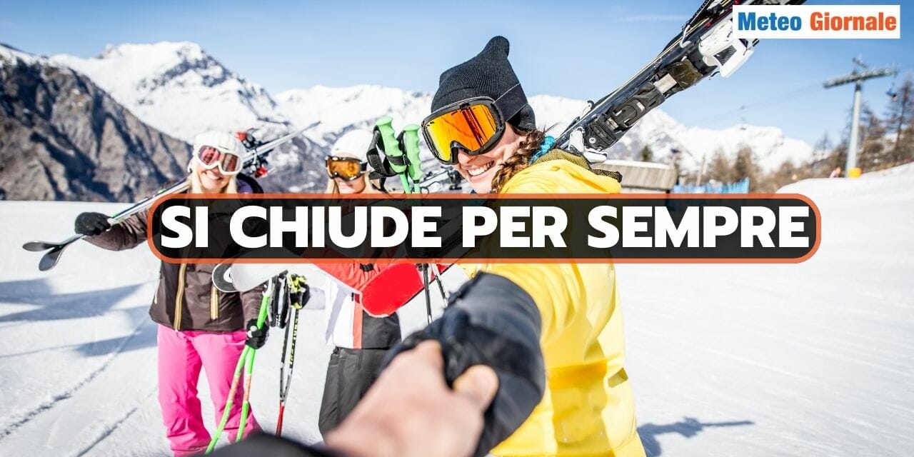 Meteo che cambia, chiude definitivamente altra stazione sciistica nelle Alpi