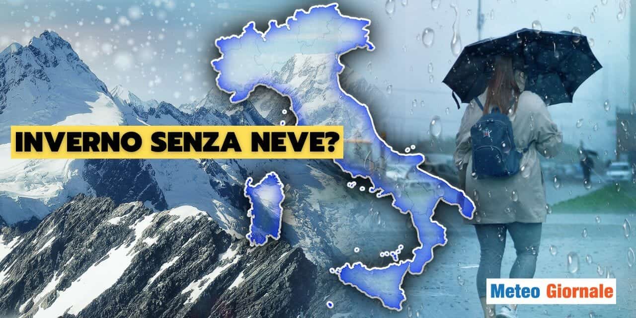 Meteo: sarà un Inverno senza neve?