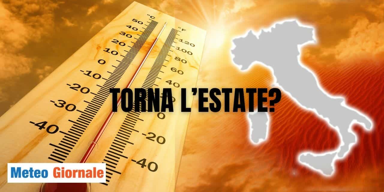 Meteo: l'Estate messa all'angolo, ma potremmo tornare in spiaggia!