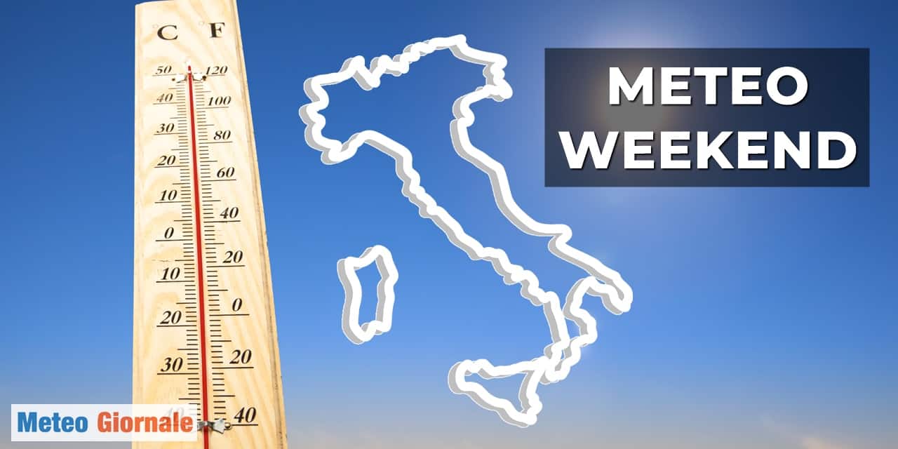 Meteo: nel WEEKEND ci sarà una cambiamento, vediamo che accadrà