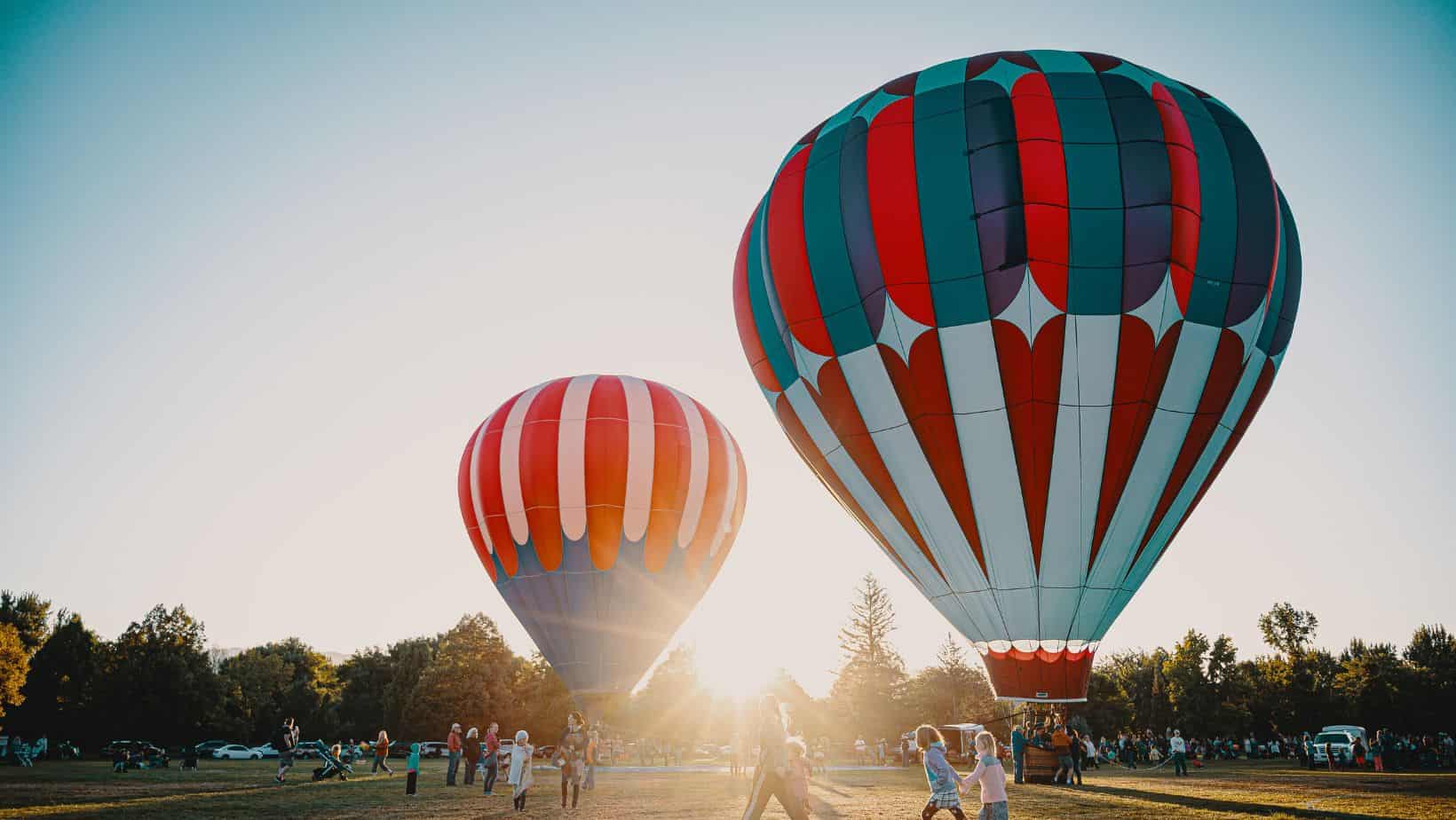 Dove vivere l’esperienza di un viaggio in mongolfiera in Italia