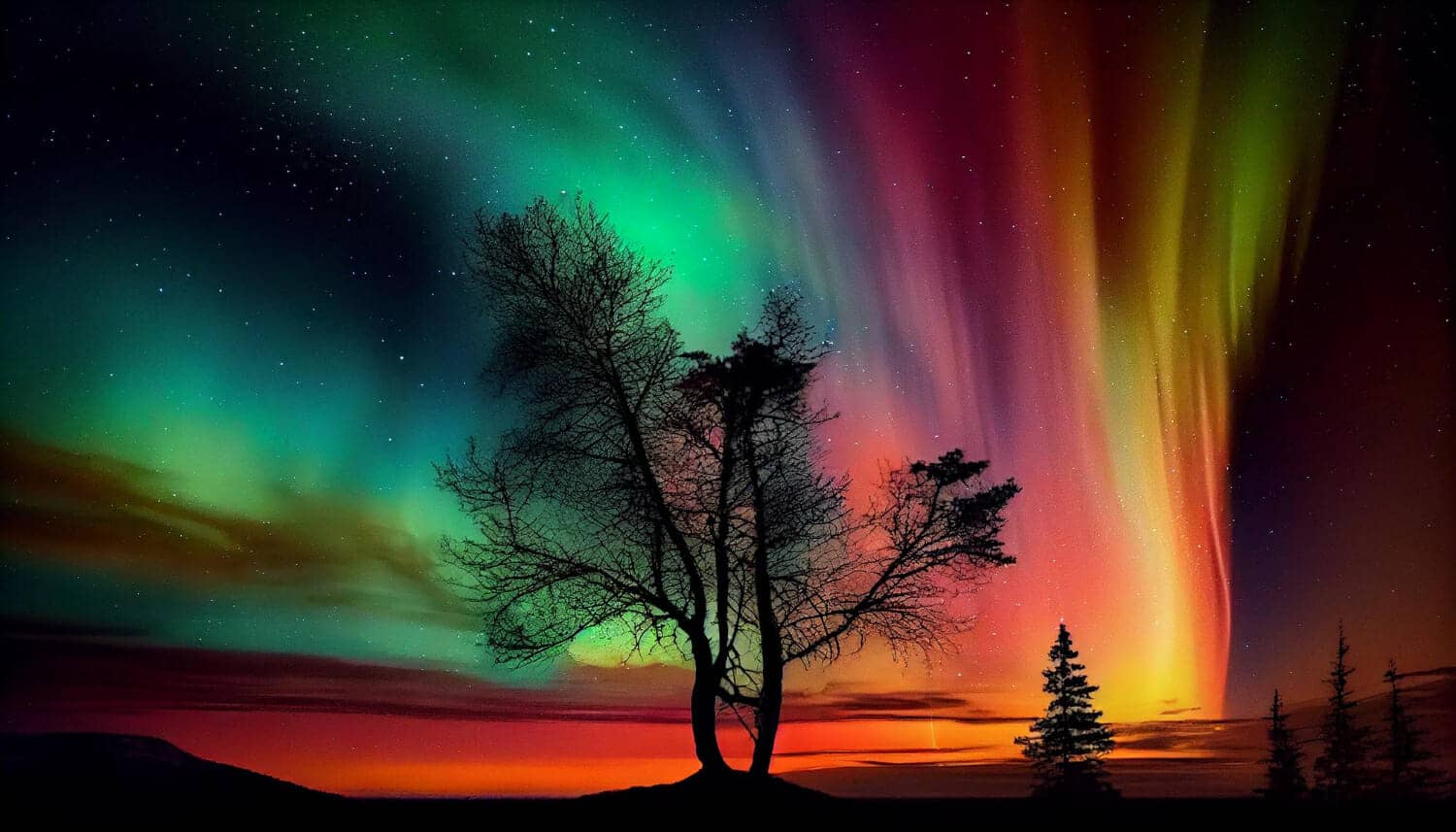 Aurore boreali rosse rare avvistate fino al sud della Francia