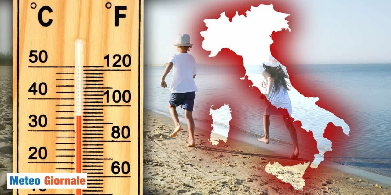 Meteo: ondata di calore straordinaria in Europa, Italia fortemente Interessata