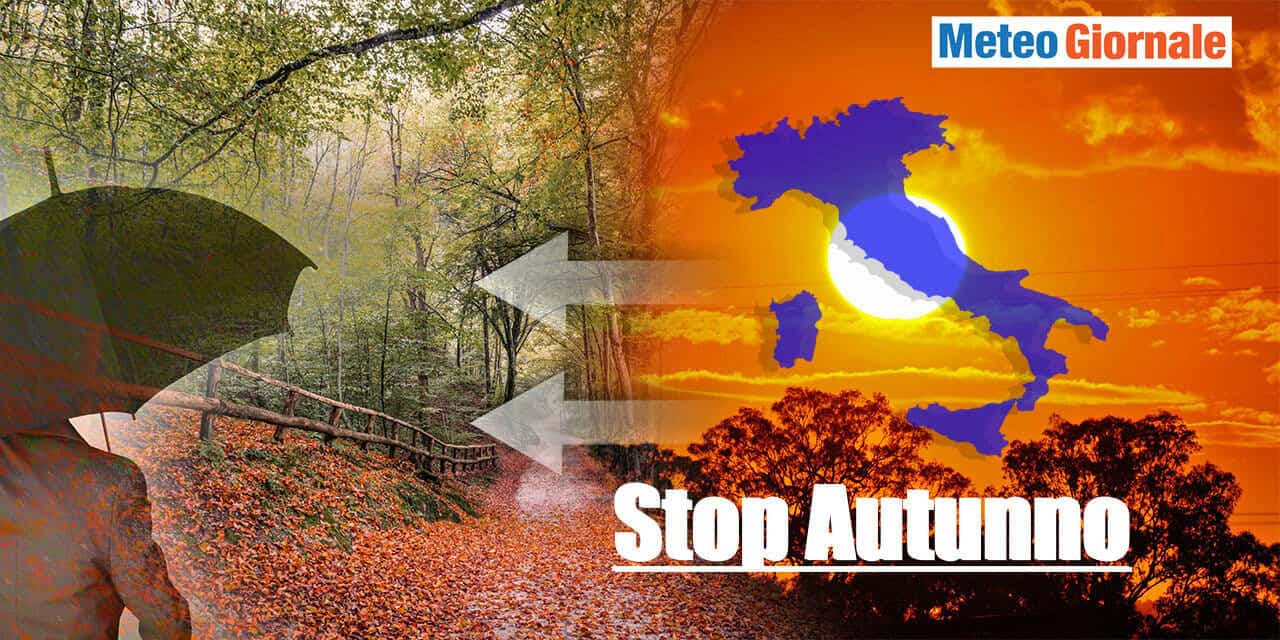 Meteo prossima settimana, tutto stravolto ed Autunno ricacciato indietro