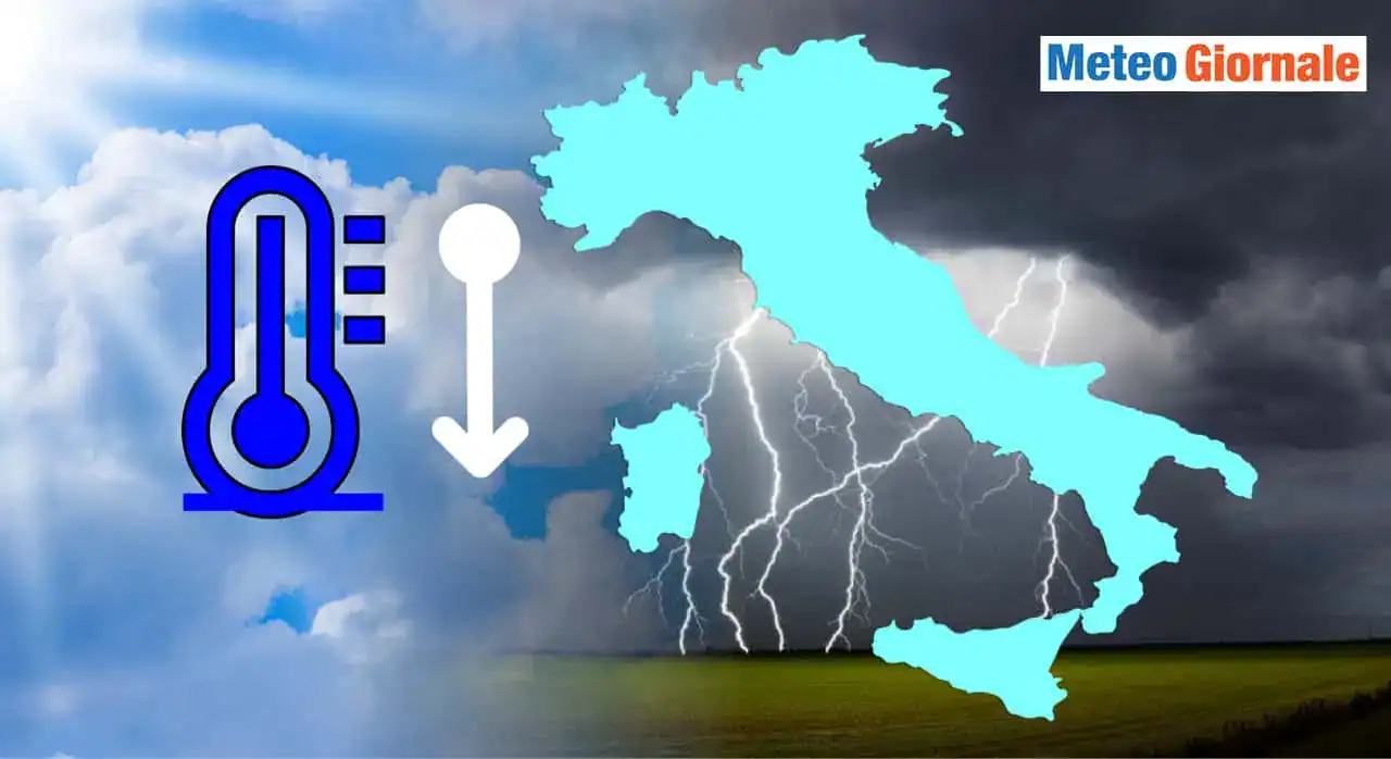 Estate, ultimo grido. TEMPESTA d’AUTUNNO nel weekend. Italia travolta da nubifragi, fresco e vento