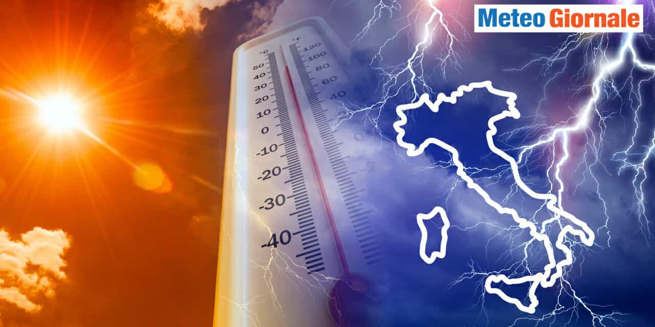 Meteo: ecco l’arrivo dei temporali, ma nel weekend nuovo ribaltone