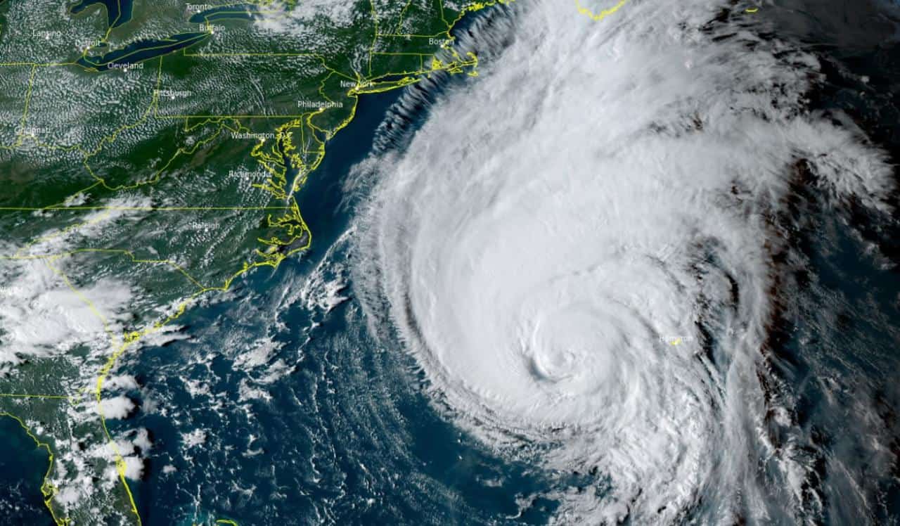 Previsto l’impatto di uragano Lee su New England oggi