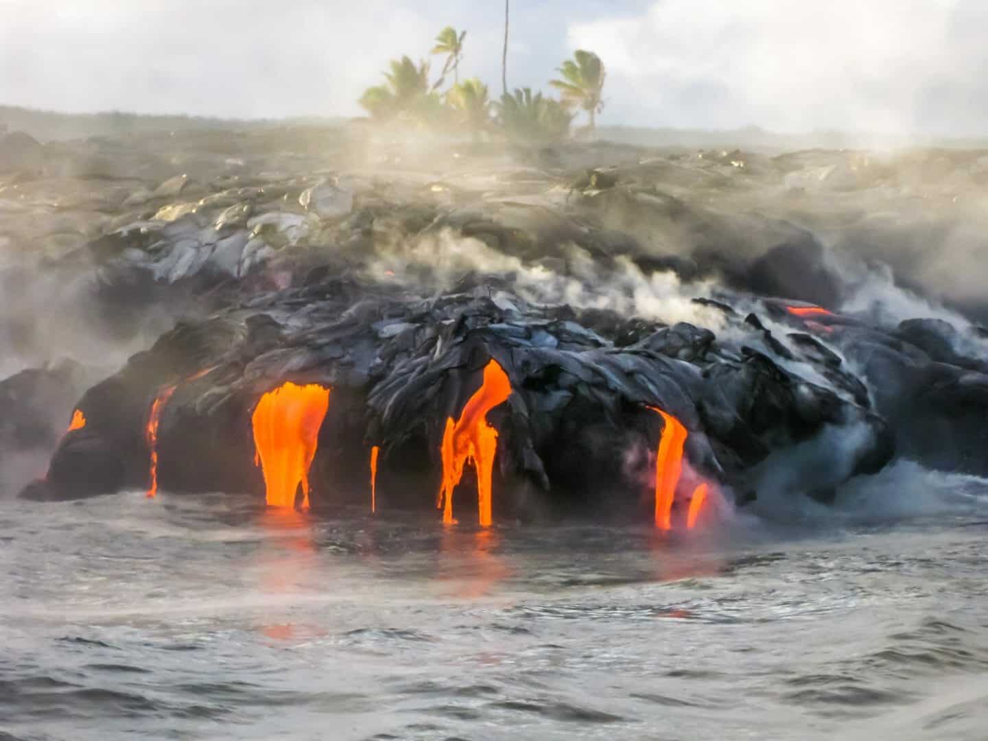 Analisi dei campioni materiale eruttivo del vulcano Kīlauea